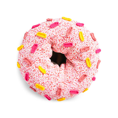 Bernat Crochet Donut Pouf Sprinkles & Bolster Pillows Bernat Crochet Donut Pouf Sprinkles & Bolster Pillows