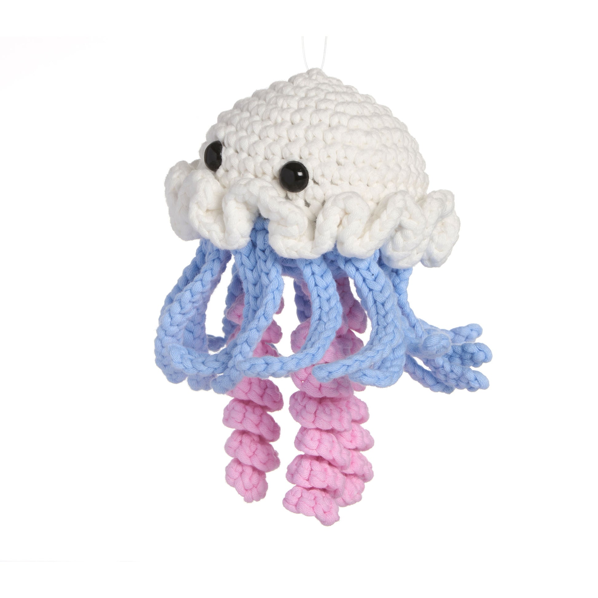 Free Bernat Maker Mini Julian the Crochet Jellyfish Pattern