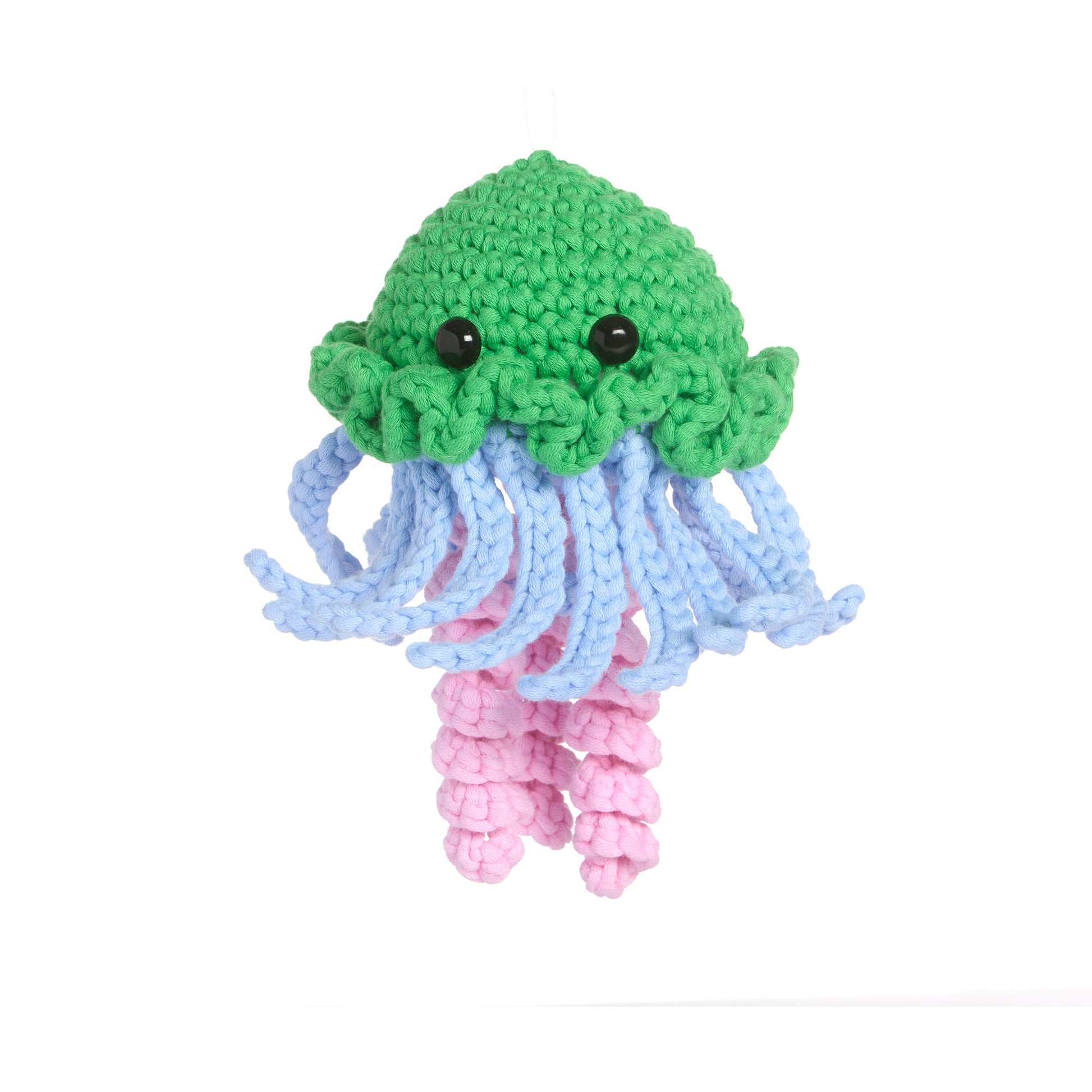 Free Bernat Maker Mini Julian the Crochet Jellyfish Pattern