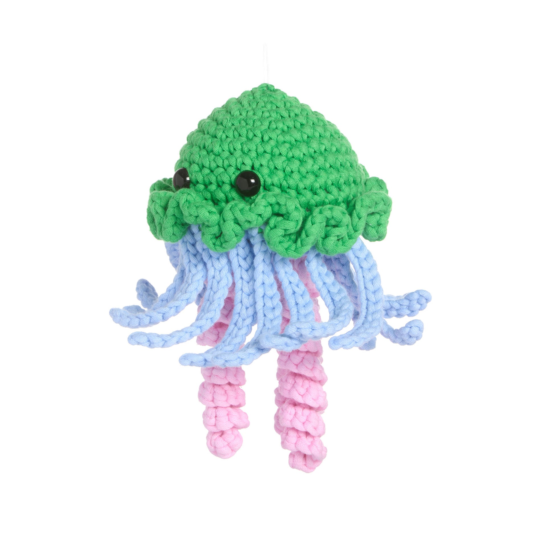 Free Bernat Maker Mini Julian the Crochet Jellyfish Pattern