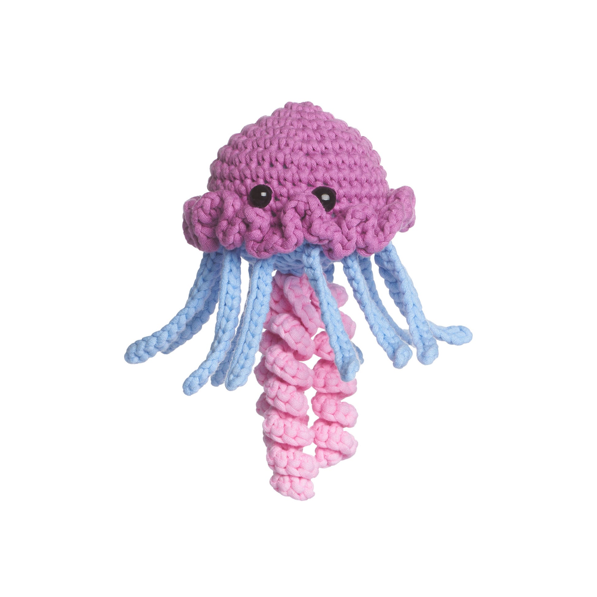 Free Bernat Maker Mini Julian the Crochet Jellyfish Pattern