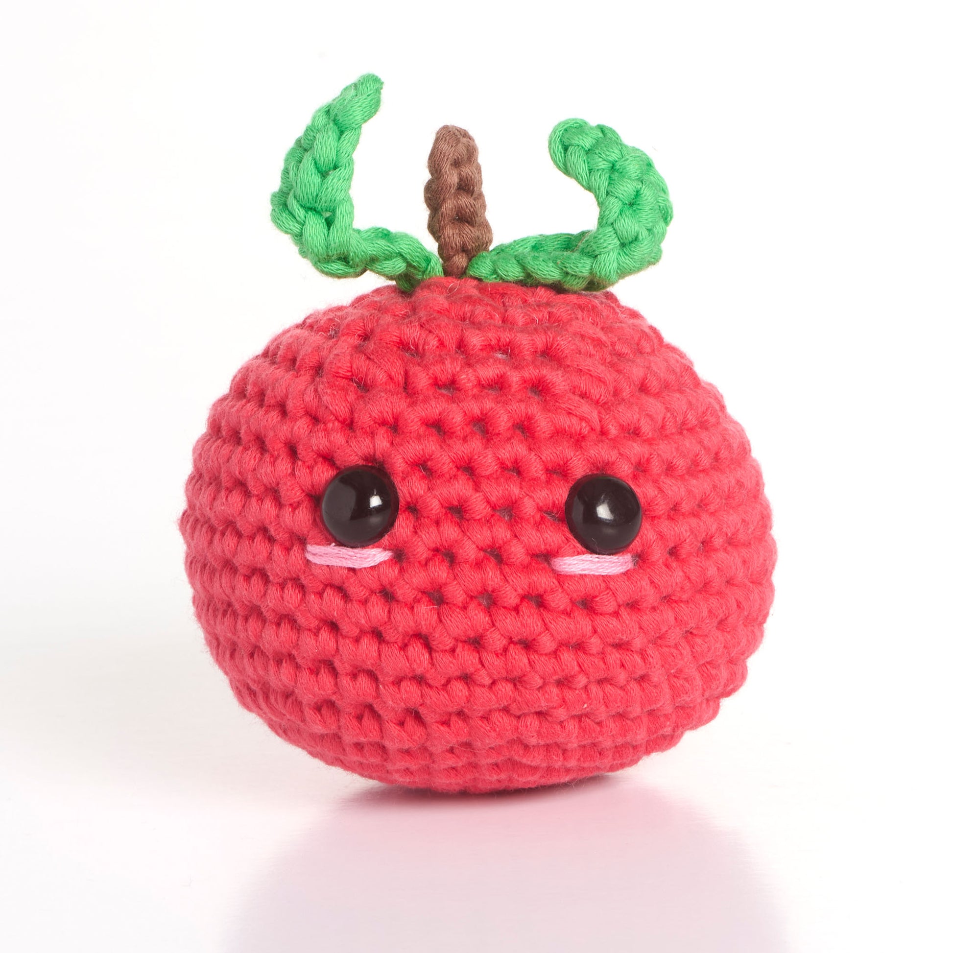 Free Bernat Maker Mini Crochet Fruit Friends Pattern