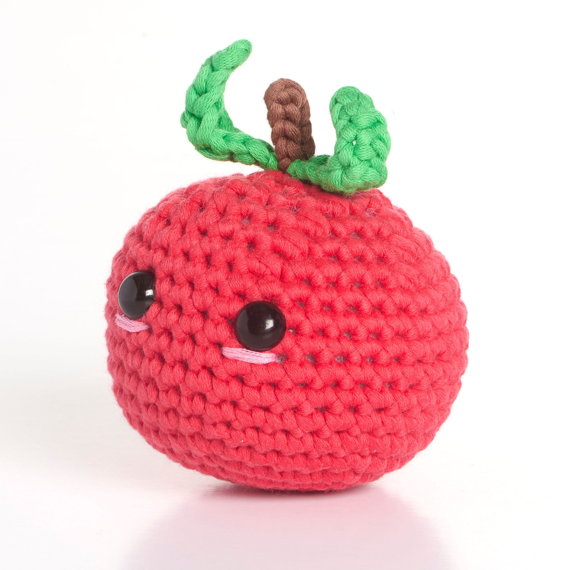 Free Bernat Maker Mini Crochet Fruit Friends Pattern