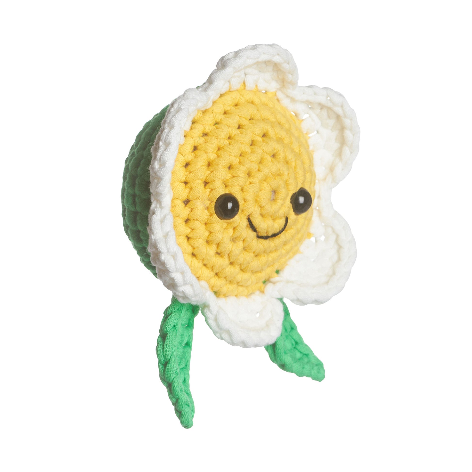 Free Bernat Maker Mini Daisy the Crochet Flower Pattern