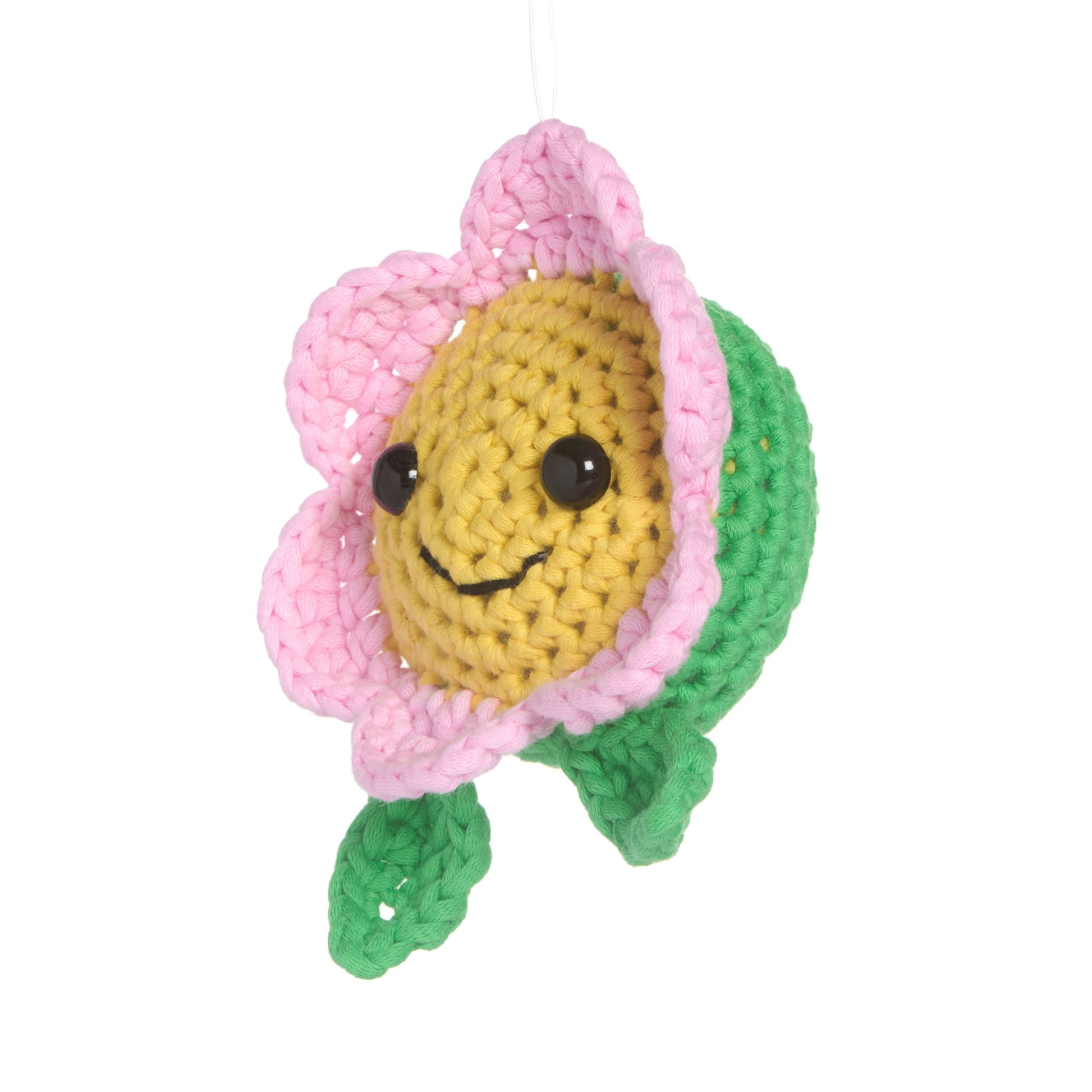 Free Bernat Maker Mini Daisy the Crochet Flower Pattern