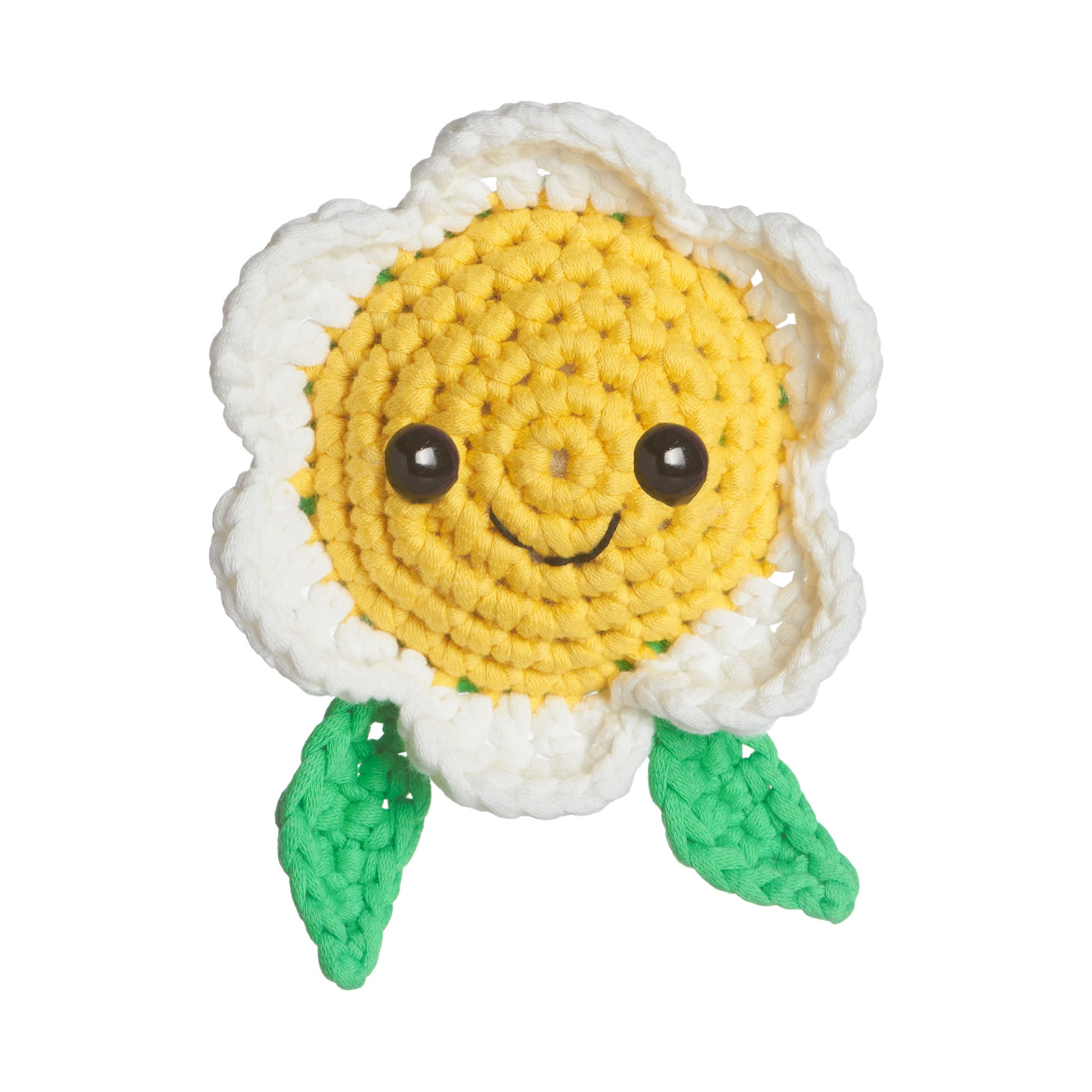 Free Bernat Maker Mini Daisy the Crochet Flower Pattern