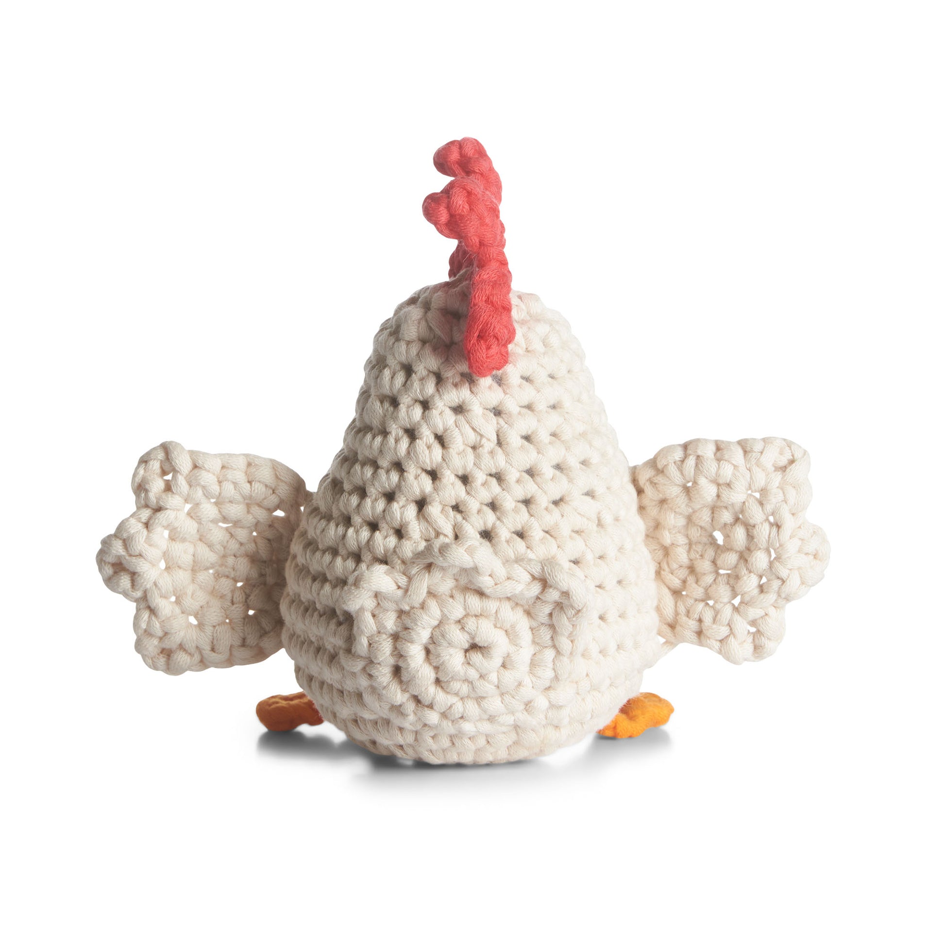 Free Bernat Maker Mini Henrietta the Crochet Chicken Pattern