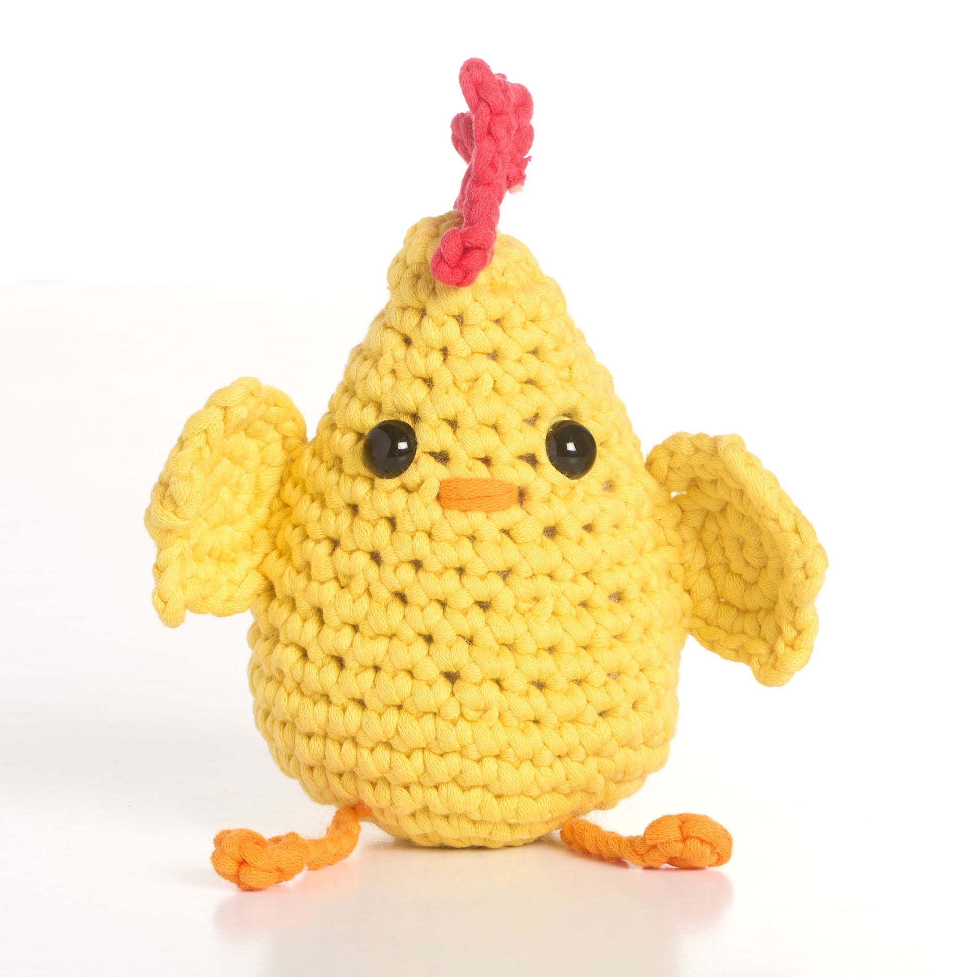 Free Bernat Maker Mini Henrietta the Crochet Chicken Pattern