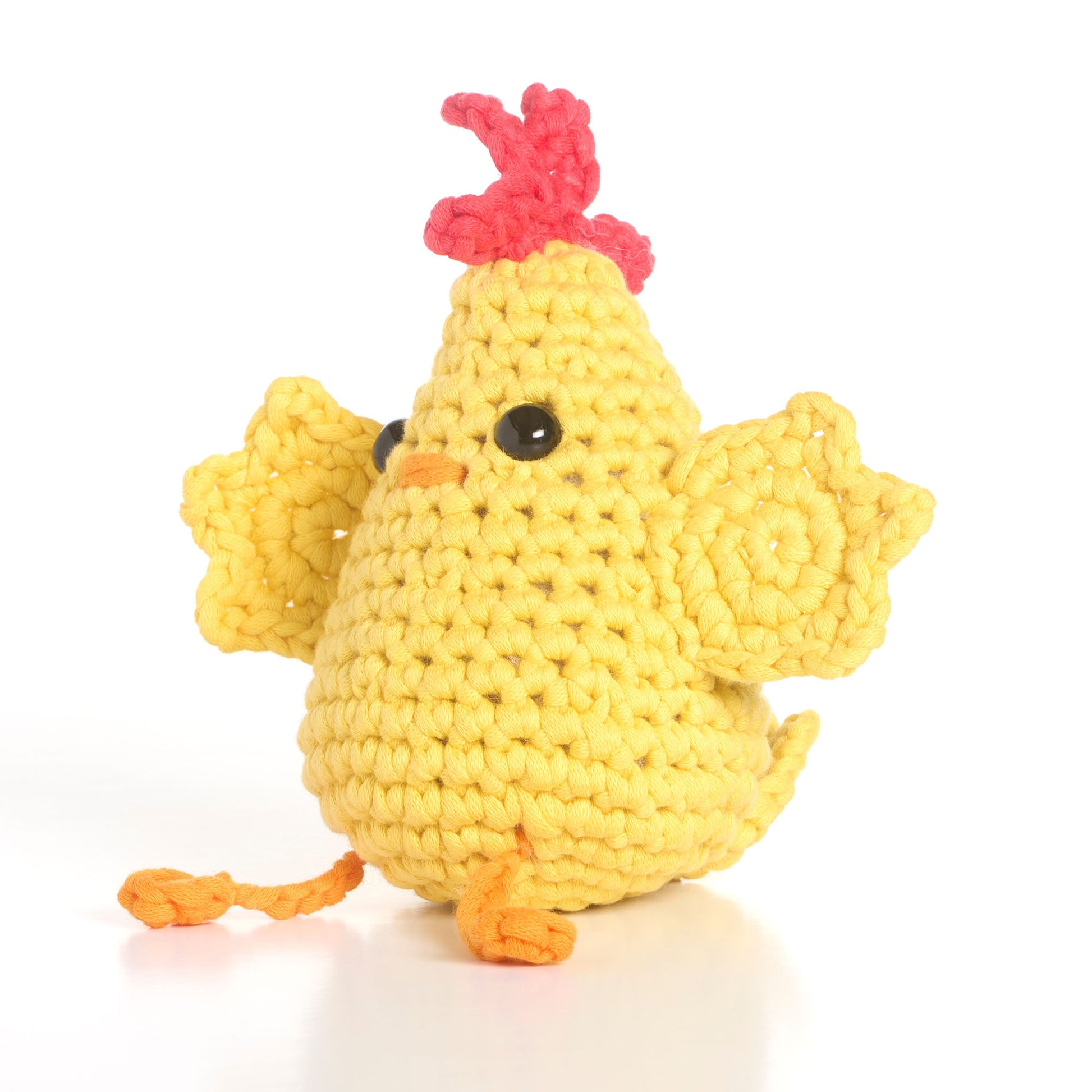 Free Bernat Maker Mini Henrietta the Crochet Chicken Pattern