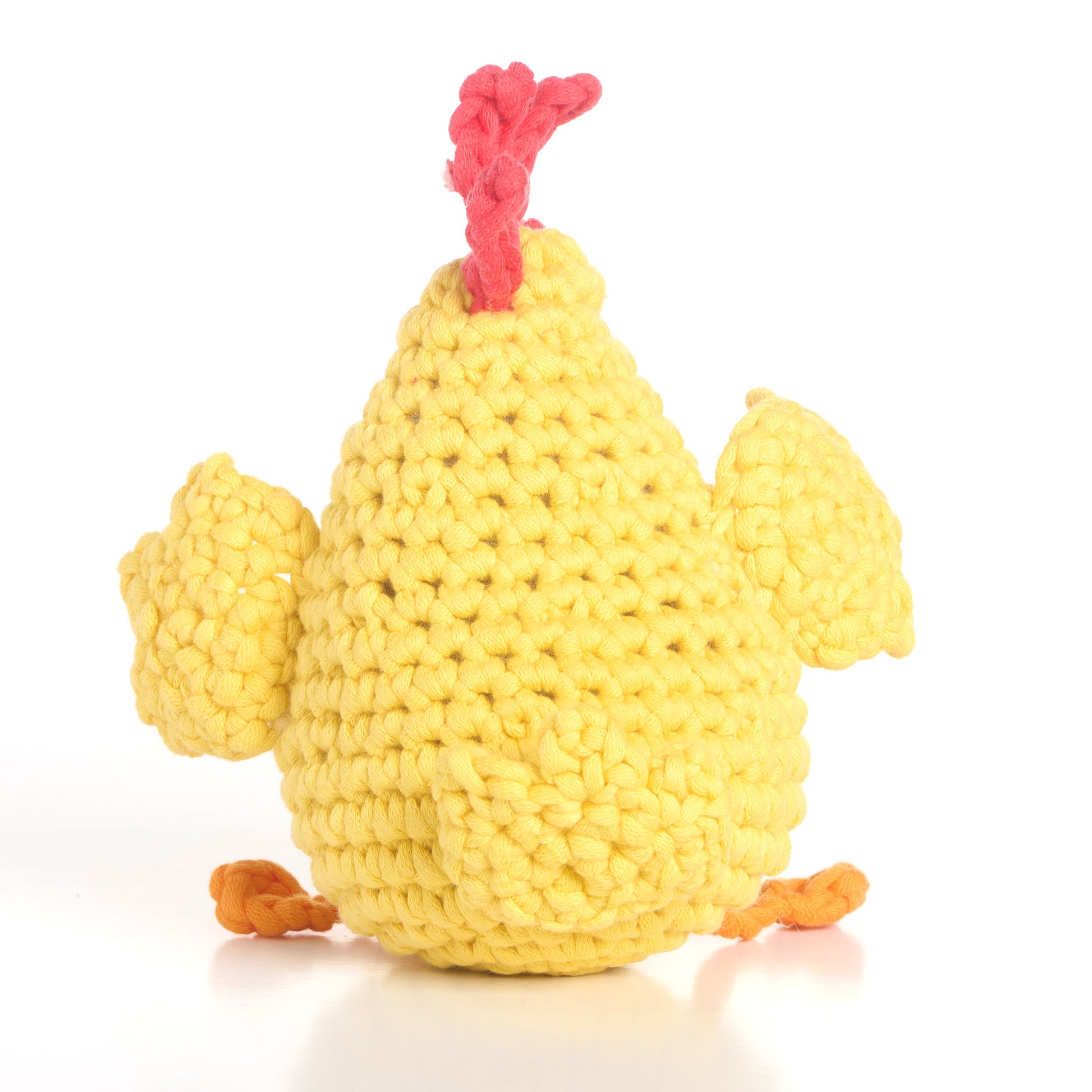 Free Bernat Maker Mini Henrietta the Crochet Chicken Pattern