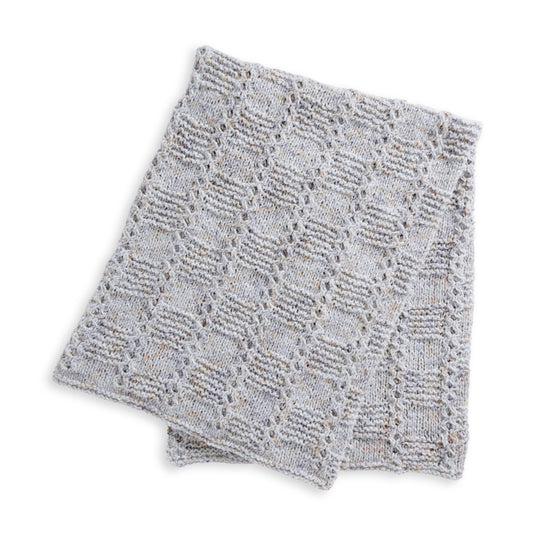 Crochet Blanket made in Bernat Felted Yarn