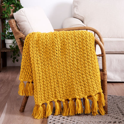 Bernat Daisy Delight Crochet Blanket Crochet Blanket made in Bernat Maker Yarn
