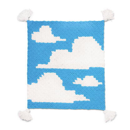 Bernat Sky’s The Limit Crochet Blanket Crochet Blanket made in Bernat Blanket","Blanket Brights Yarn