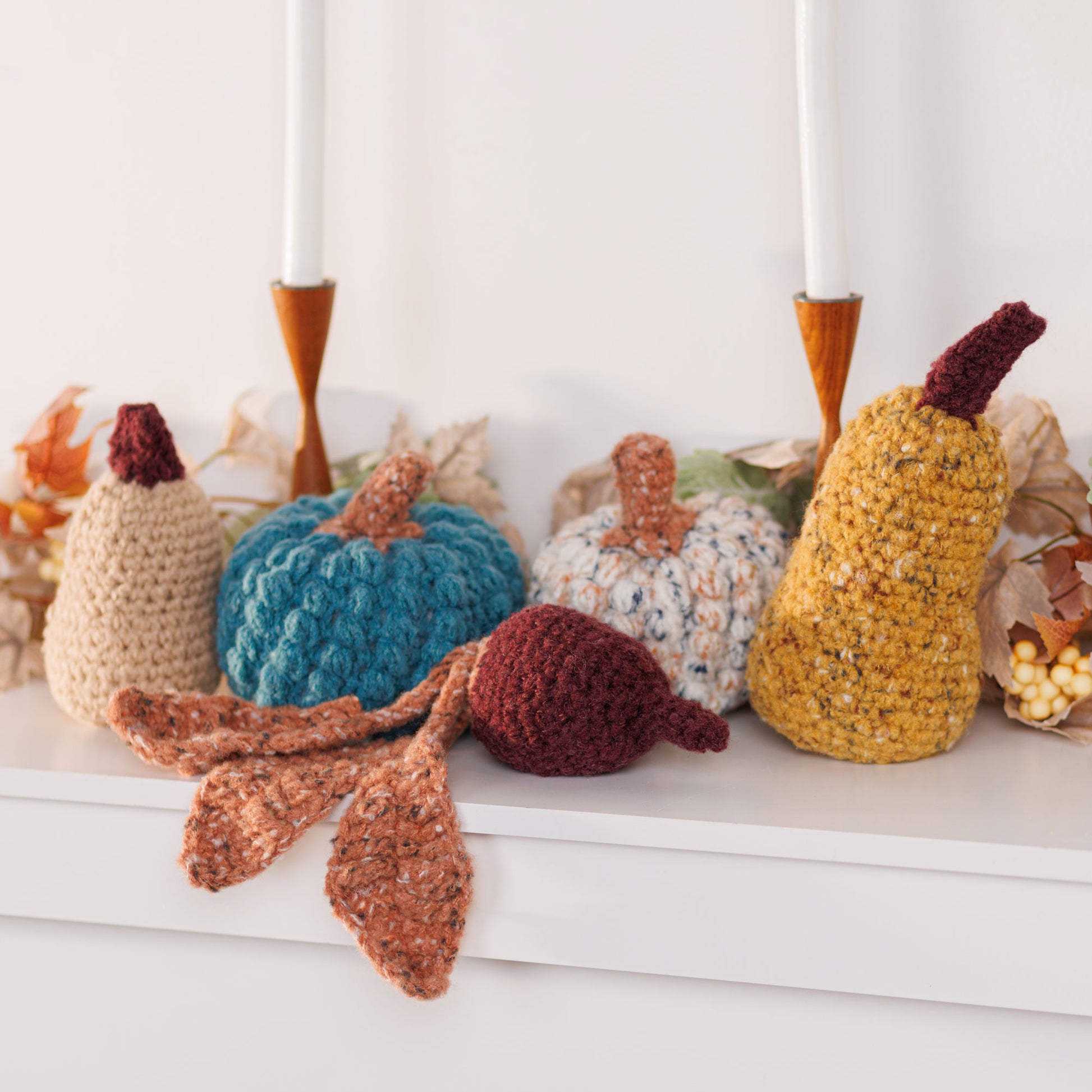 Free Bernat Crochet Gourds Pattern