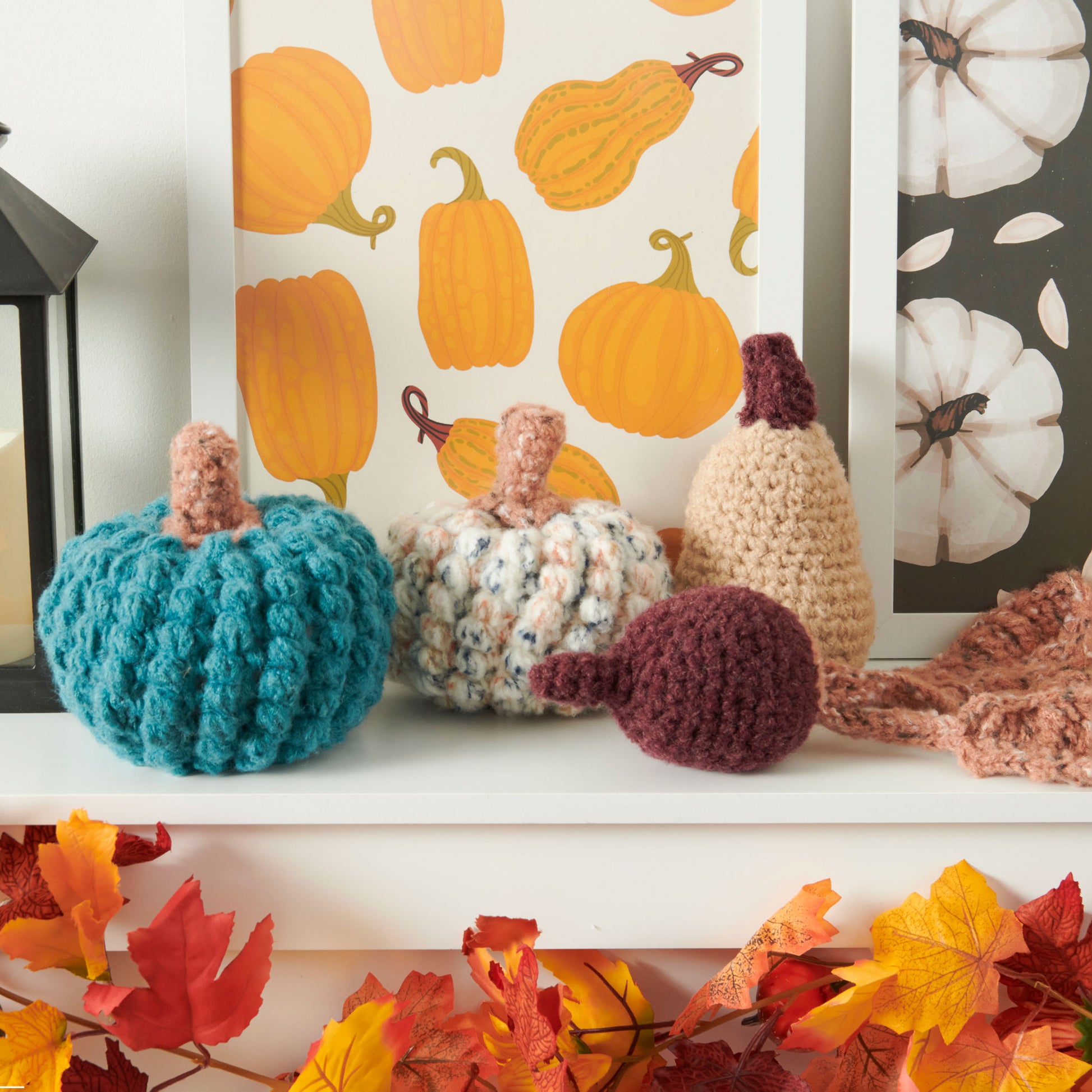 Free Bernat Crochet Gourds Pattern