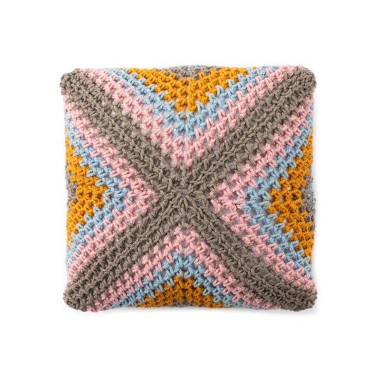 Free Bernat Beginner Crochet Both Sides Now Hexi-Cardi Pattern
