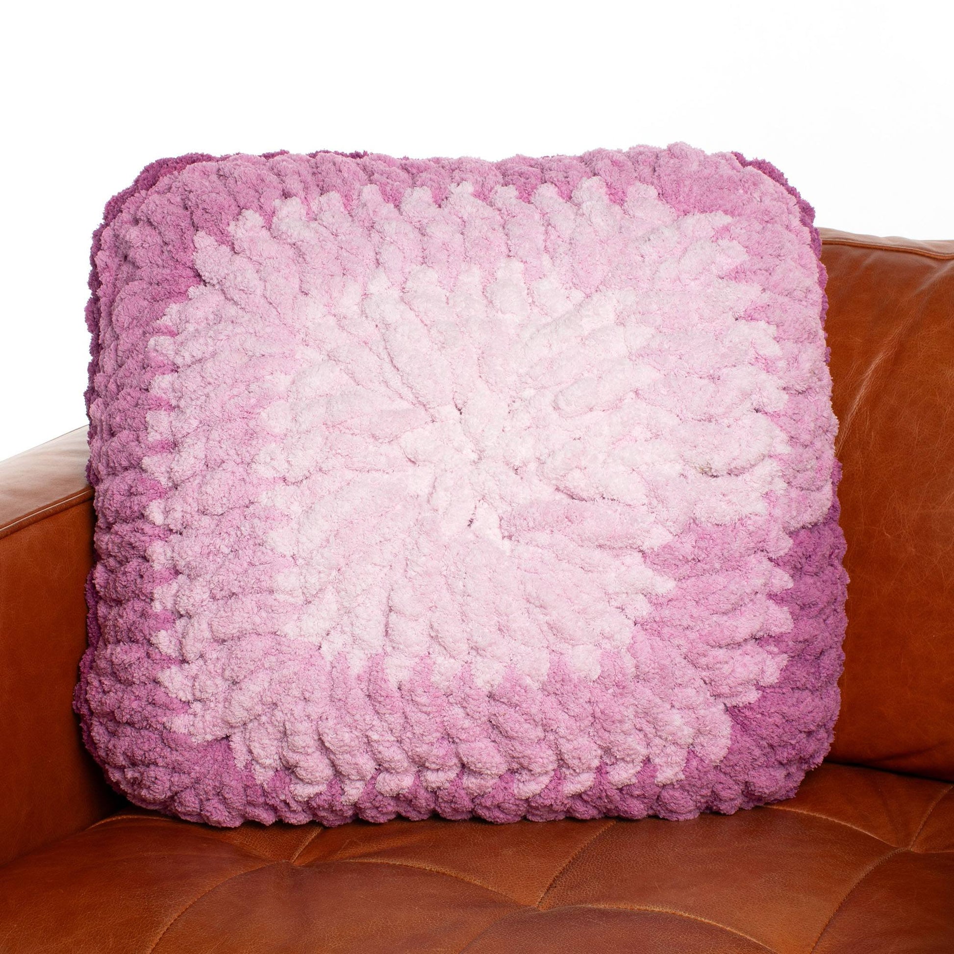 Free Bernat Radiant Crochet Pillow Pattern