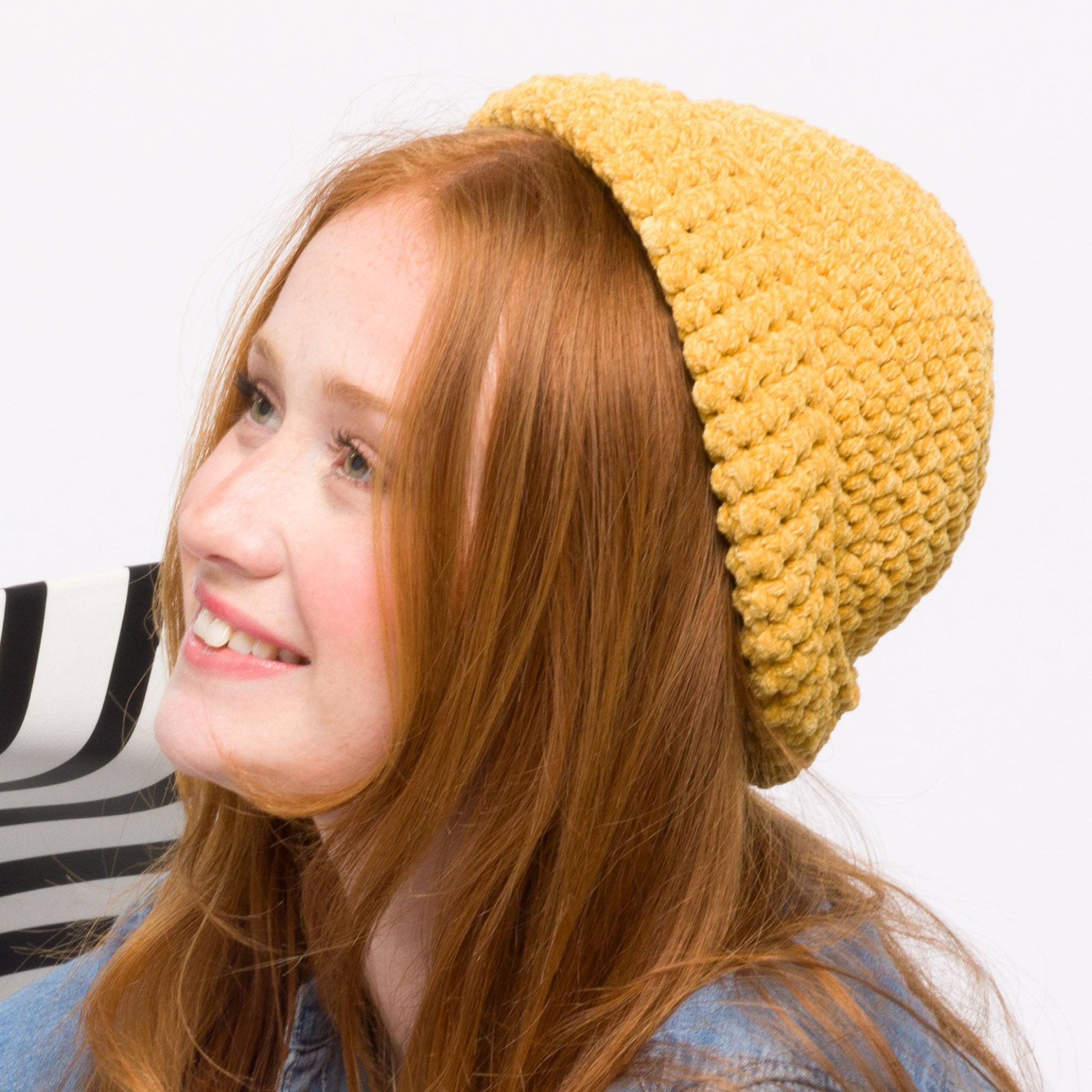 Free Bernat Crochet Teenie Beanie Pattern