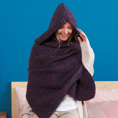 Bernat Crochet Wrap-Up Hoodie Bernat Crochet Wrap-Up Hoodie