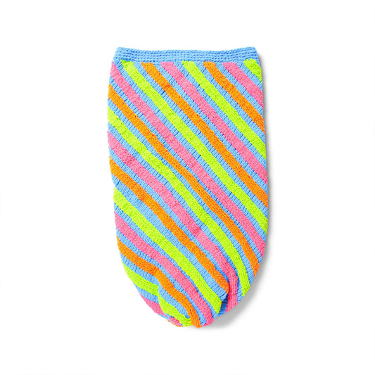 Bernat Rainbow Swirl Knit Snuggle Sack