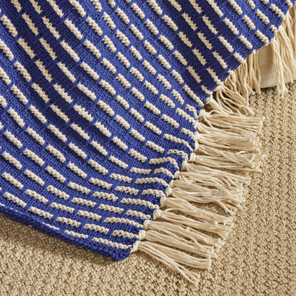Bernat Knit Modern Weave Blanket Bernat Knit Modern Weave Blanket