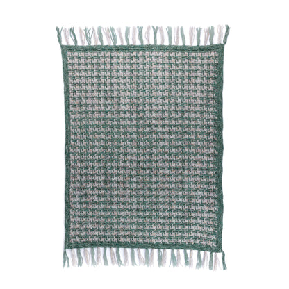 Bernat Lofty Houndstooth Knit Blanket Bernat Lofty Houndstooth Knit Blanket