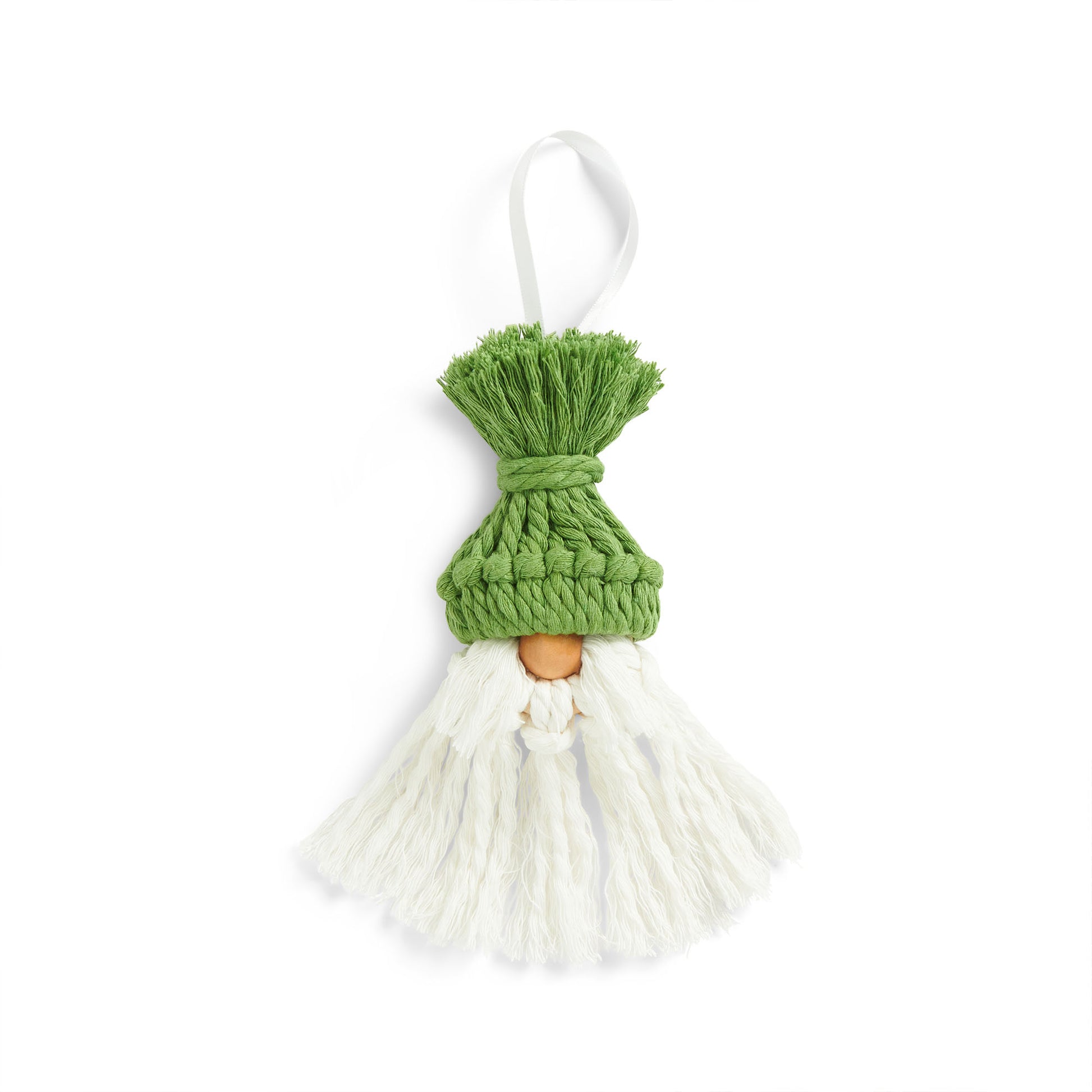 Free Bernat Craft Macrame Themed Ornament Pattern