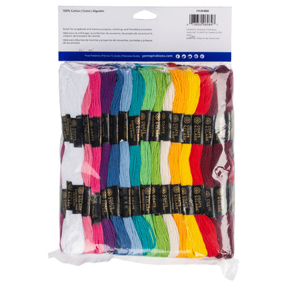 Coats & Clark Jumbo Pack Embroidery Floss Rainbow