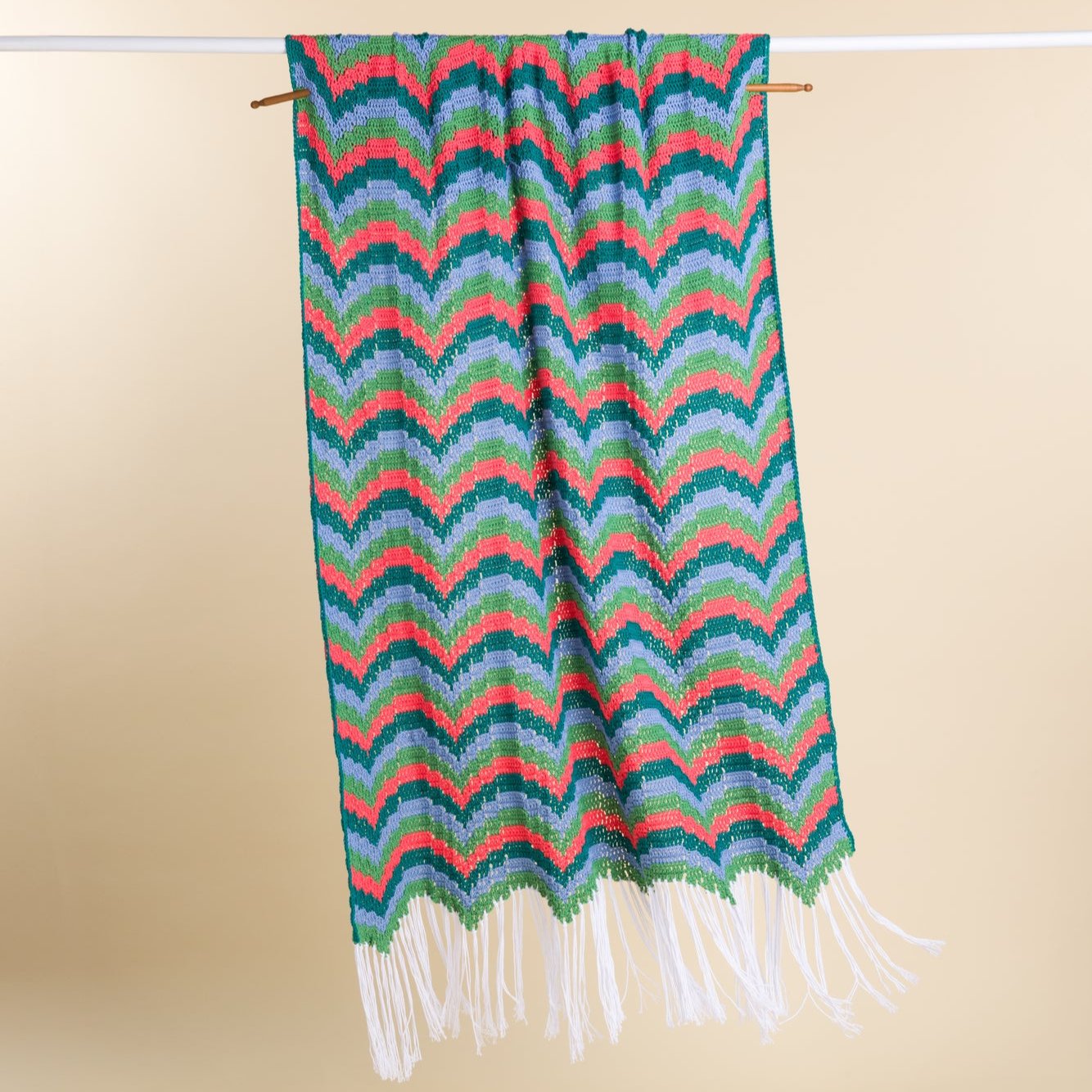 Free Caron All Day Loving Life Crochet Blanket Pattern