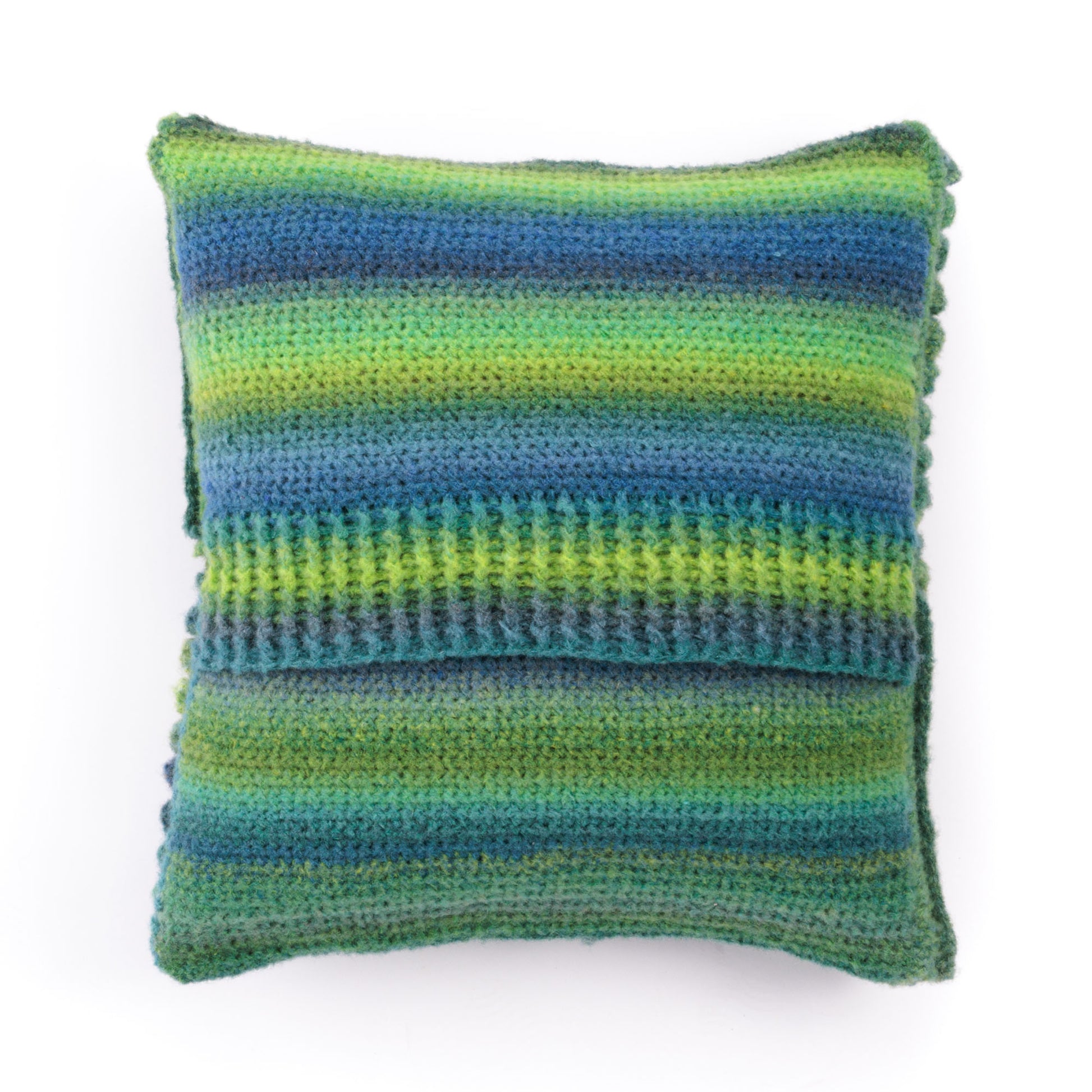 Caron Add Some Wiggle To It Crochet Pillow