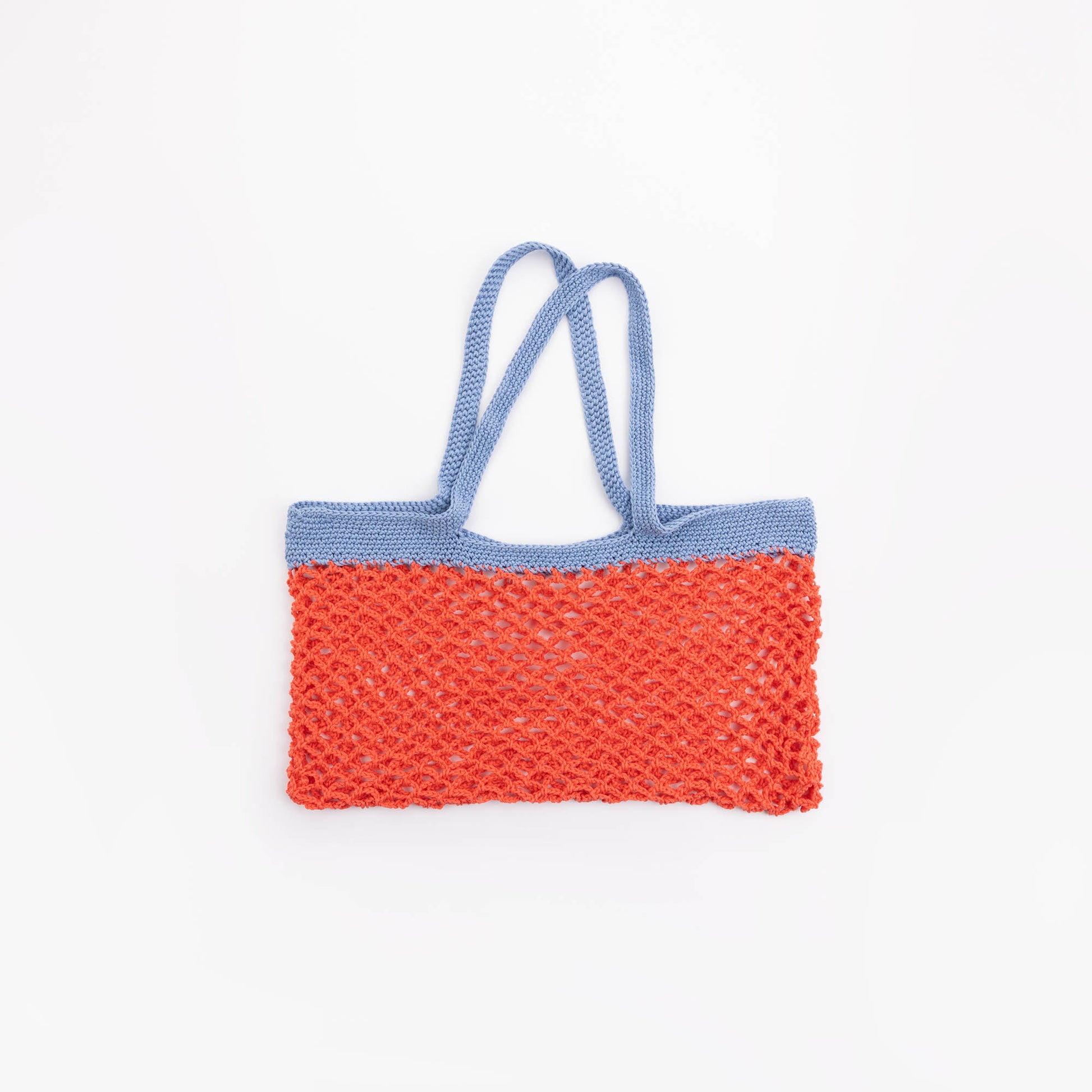 Free Caron Go-To Crochet Mesh Market Bag Pattern