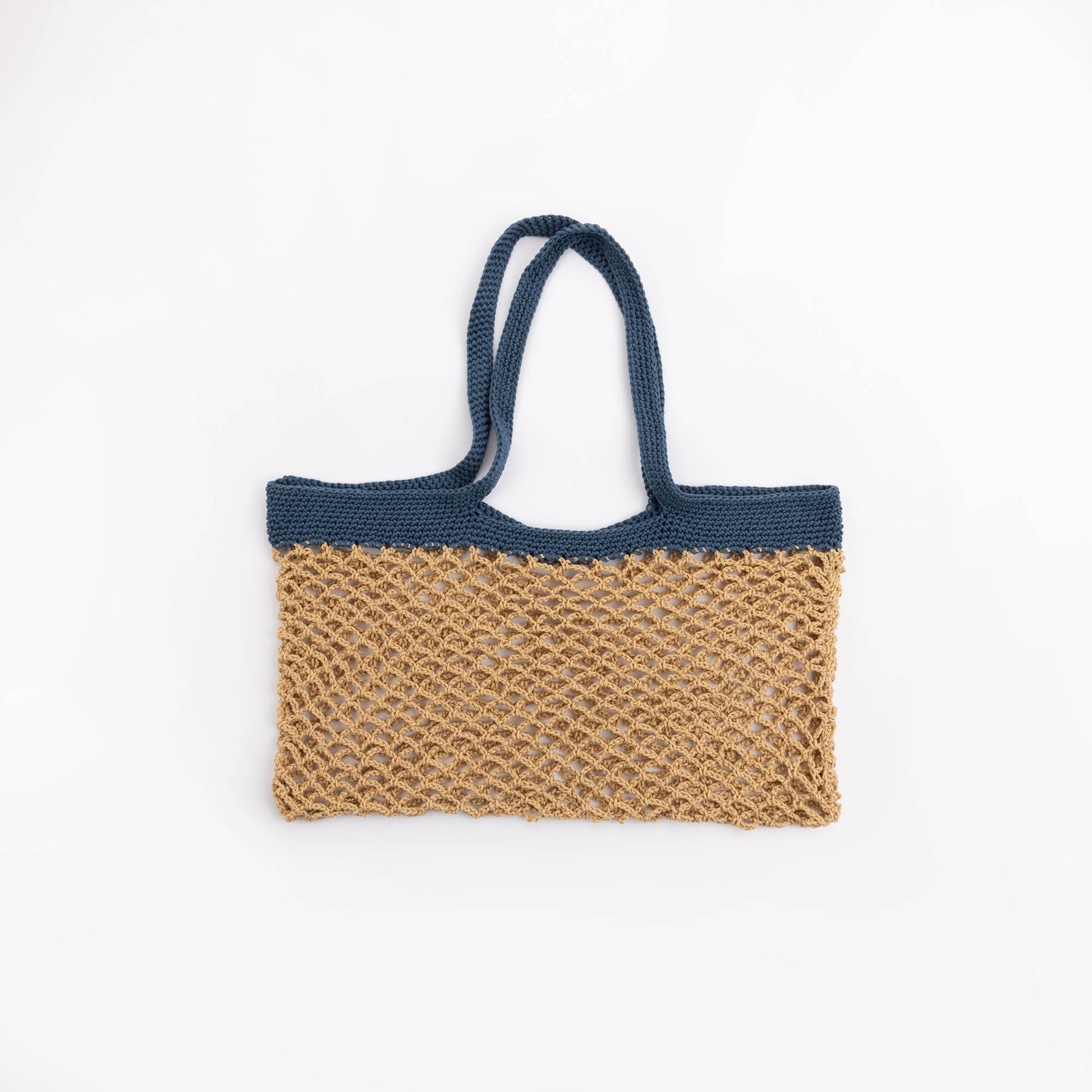 Free Caron Go-To Crochet Mesh Market Bag Pattern