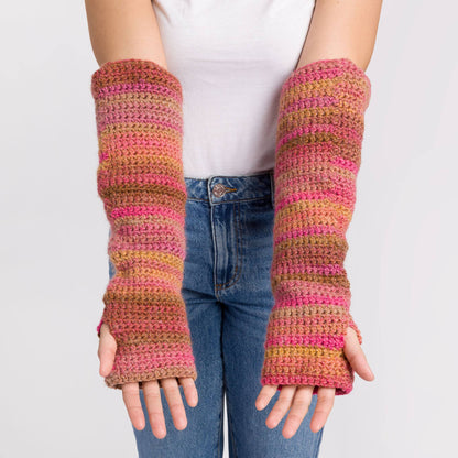 Caron Crochet Elbow Length Wrist Warmers Caron Crochet Elbow Length Wrist Warmers