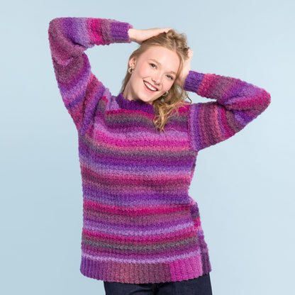 Caron Hazy Days Crochet Pullover Caron Hazy Days Crochet Pullover