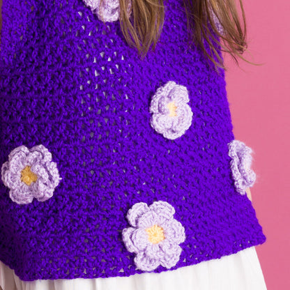 Caron In Bloom Crochet Top Caron In Bloom Crochet Top
