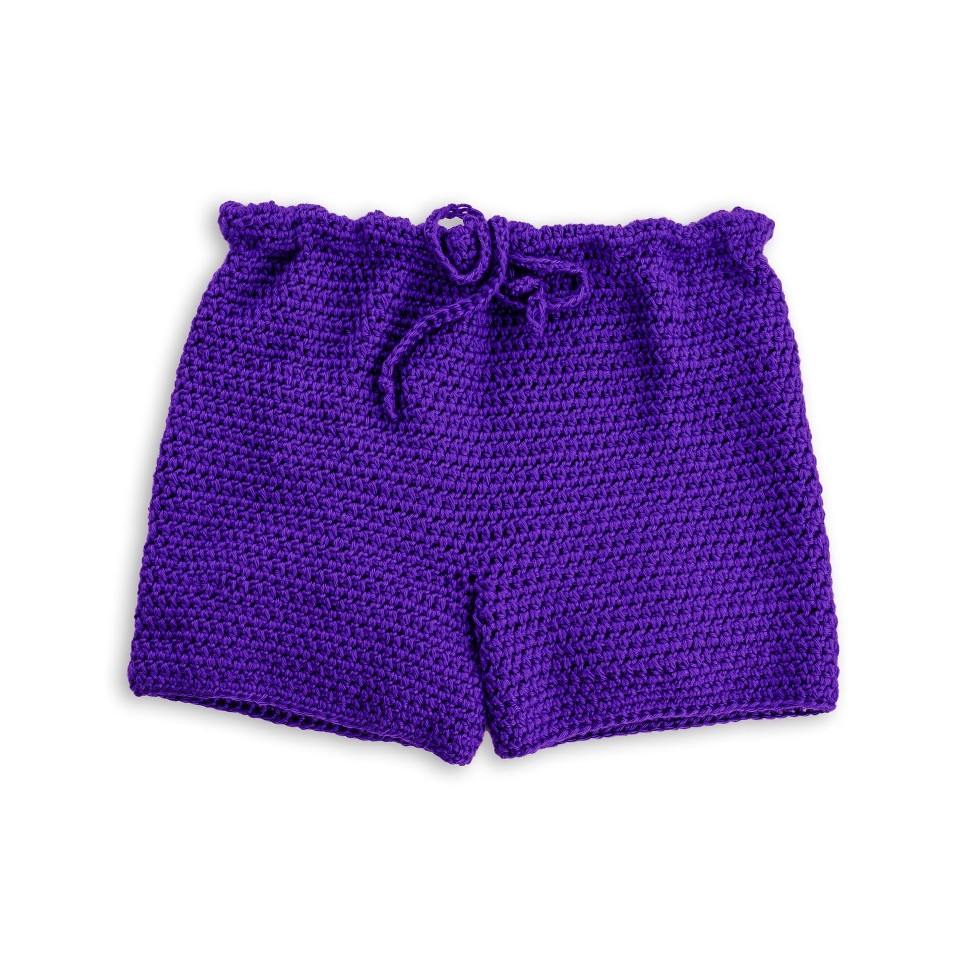Free Caron Crochet Shorts Story Pattern