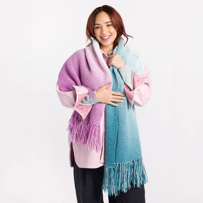 Caron Super Cozy Knit Wrap Caron Super Cozy Knit Wrap