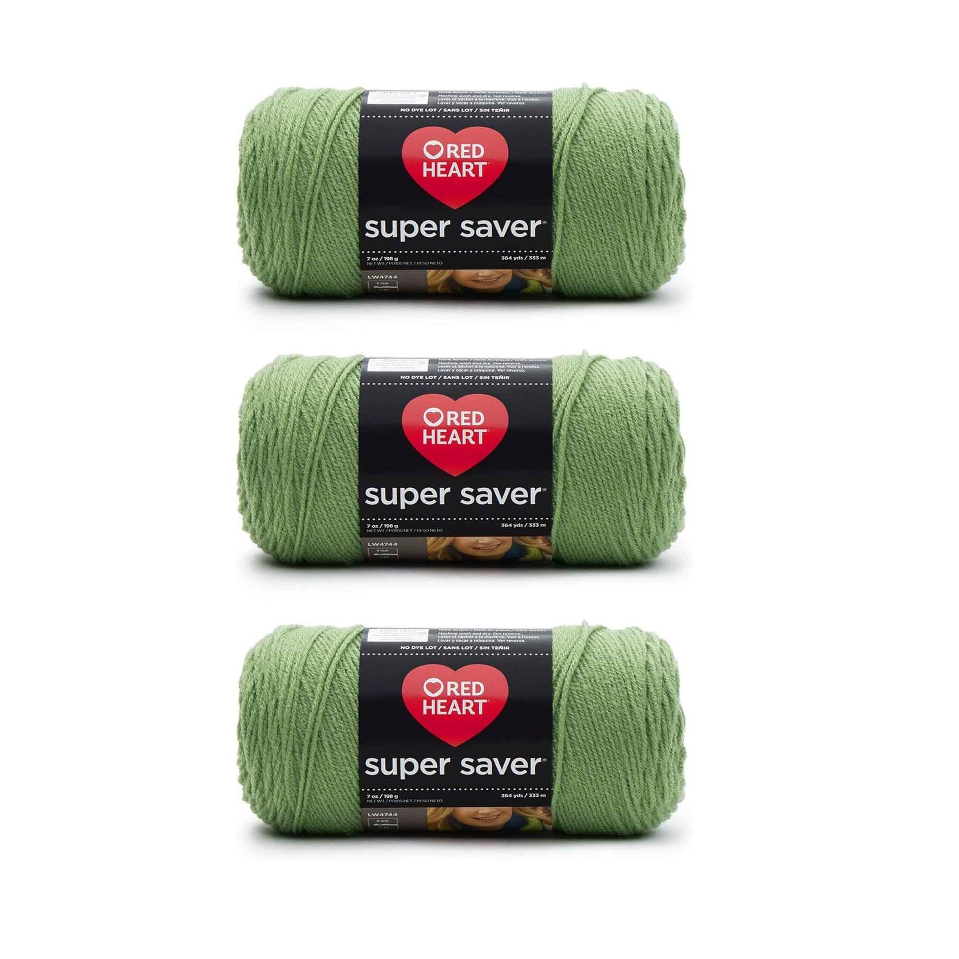 Red Heart Super Saver Yarn (3 Pack)