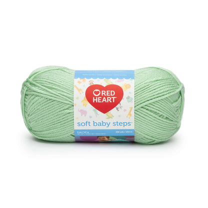 Red Heart Soft Baby Steps Yarn - Discontinued Shades Baby Green