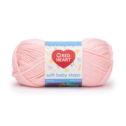 Red Heart Soft Baby Steps Yarn - Discontinued Shades Baby Pink