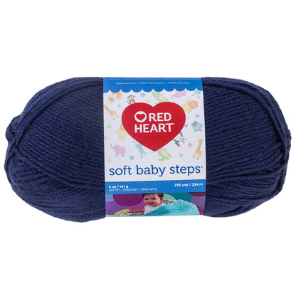 Red Heart Soft Baby Steps Yarn - Discontinued Shades Navy