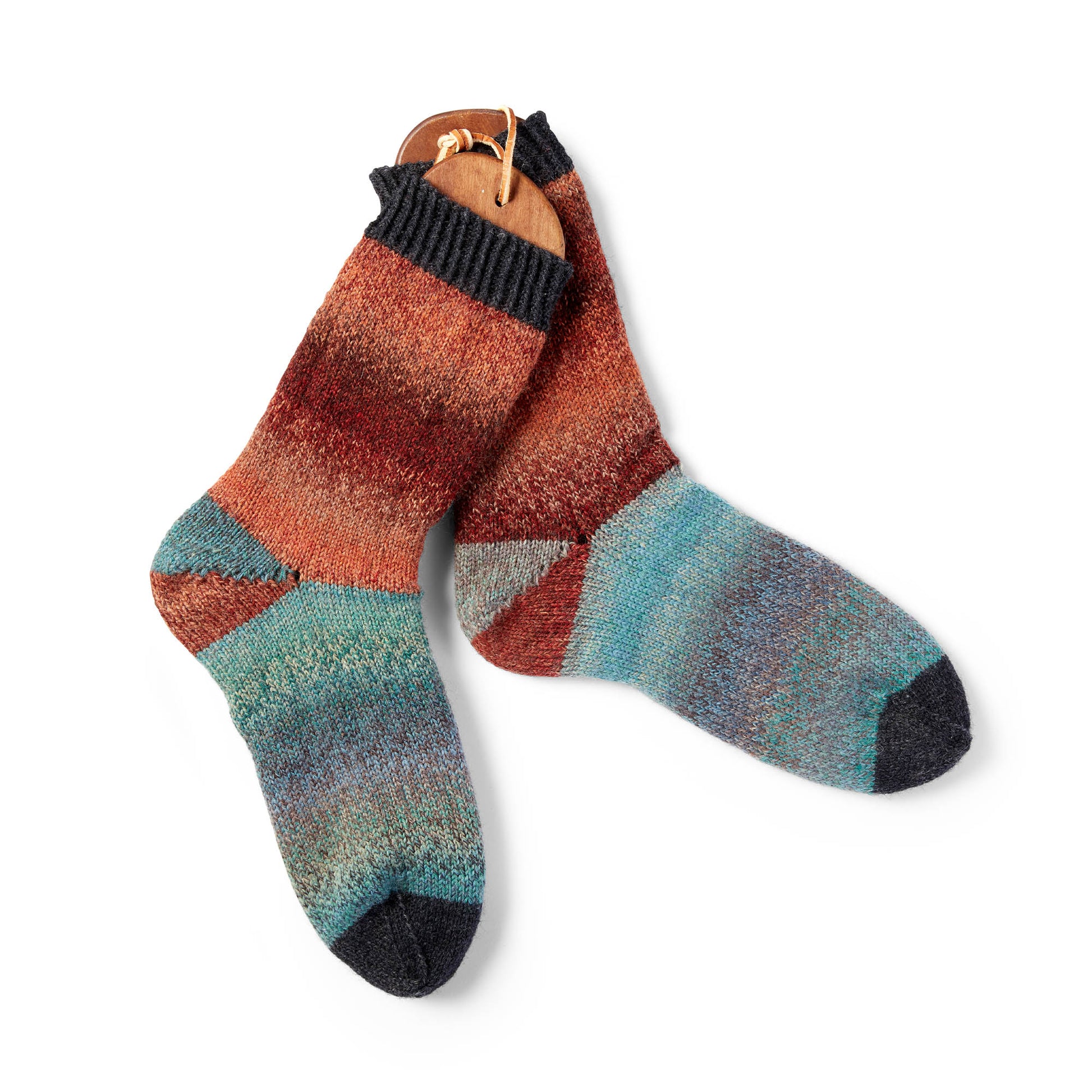 Patons Sock-a-Block Knit Socks