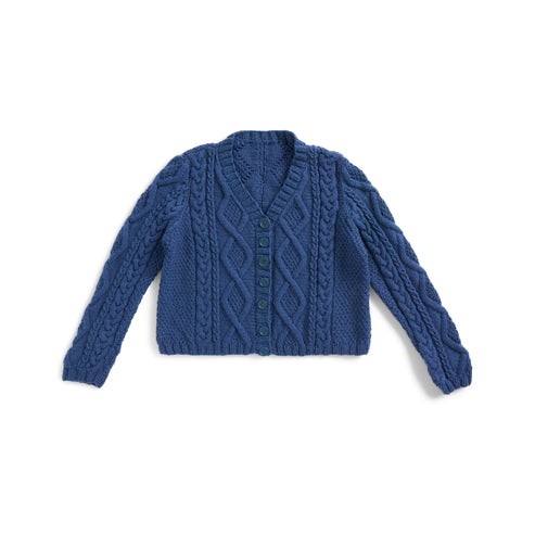 Patons Must Have Knit Cardigan Pattern Pattern | Yarnspirations