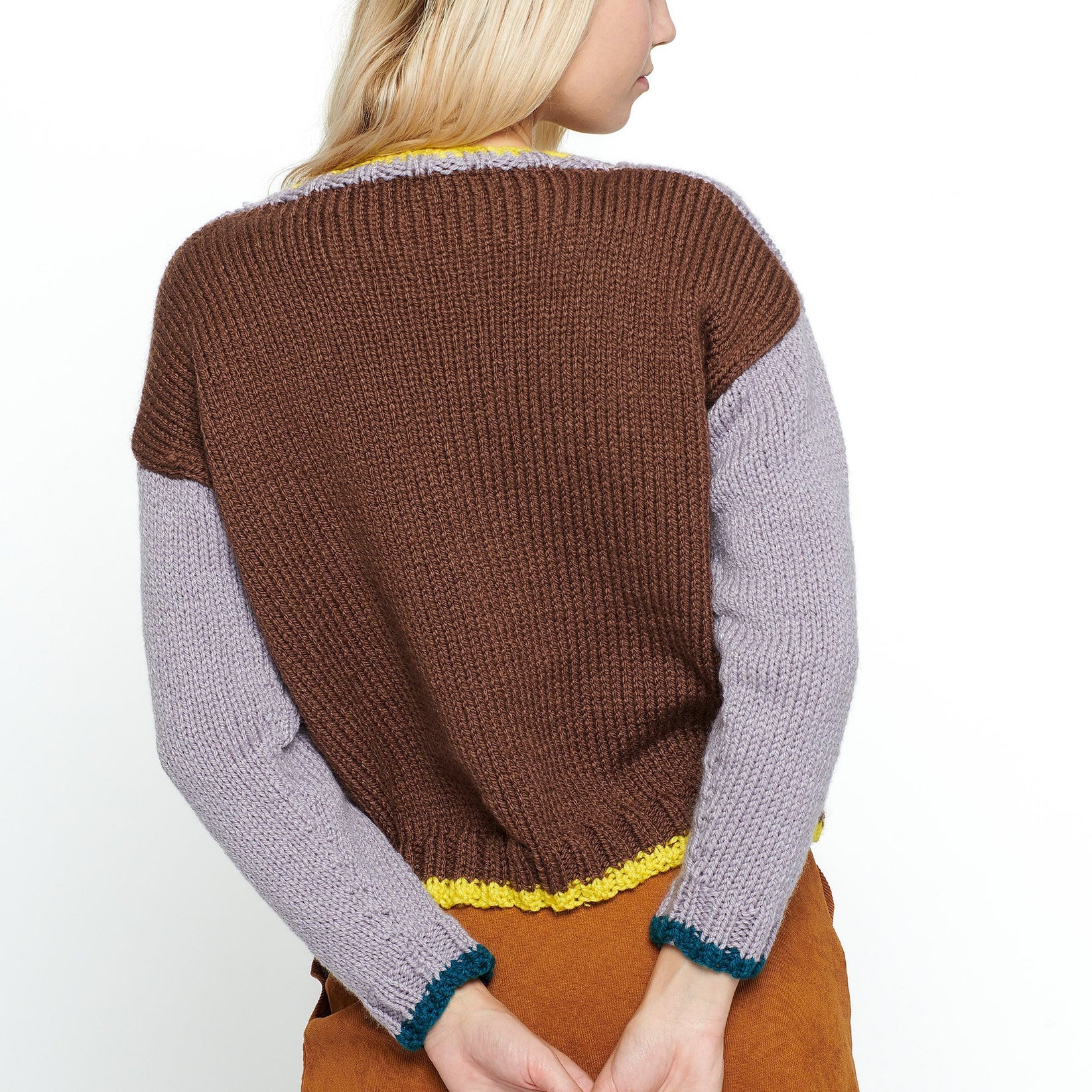 Free Patons Landscape Sweater Knitting Pattern | Yarnspirations