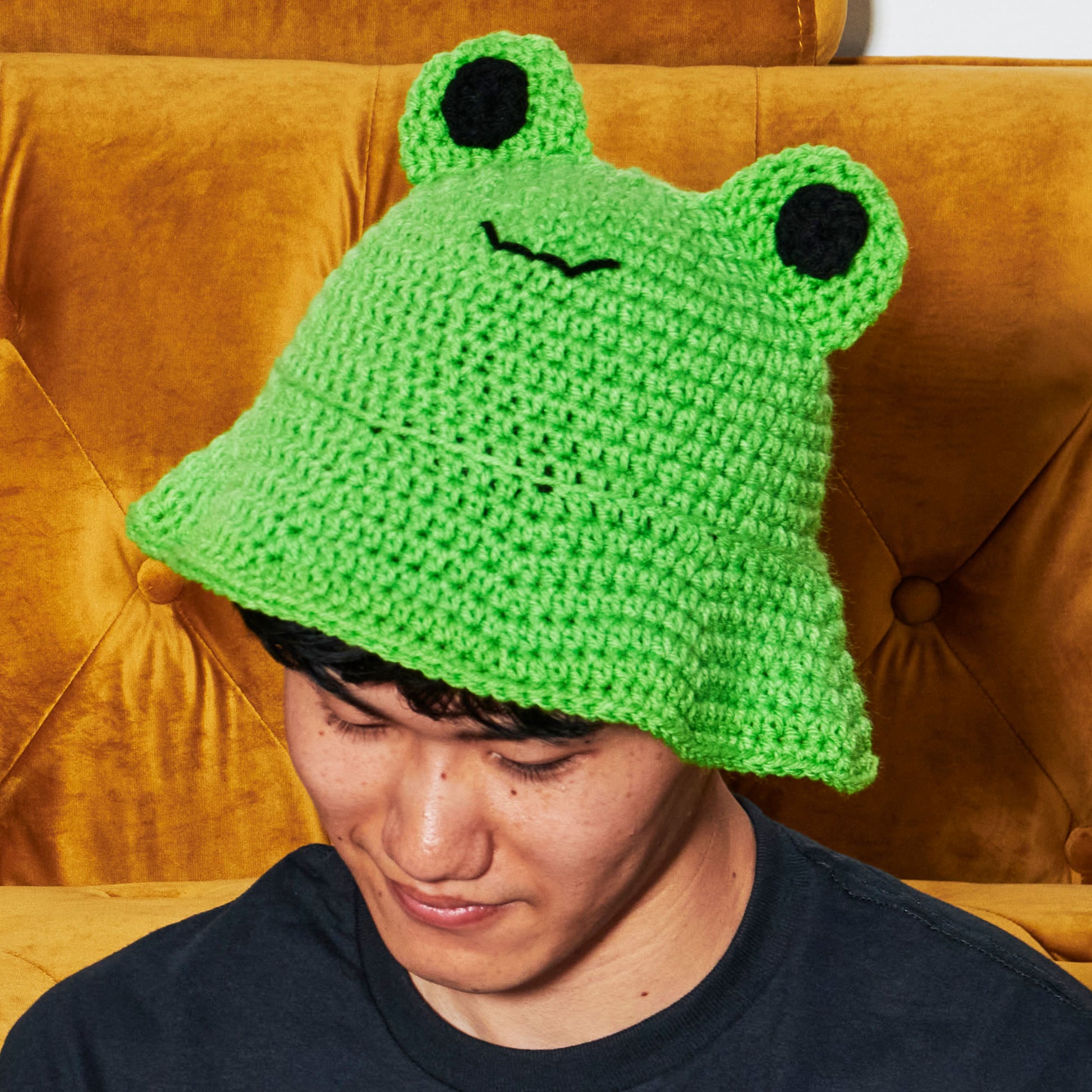 Frog Handmade Crochet Bonnet, Bralette, or Hat -  Canada