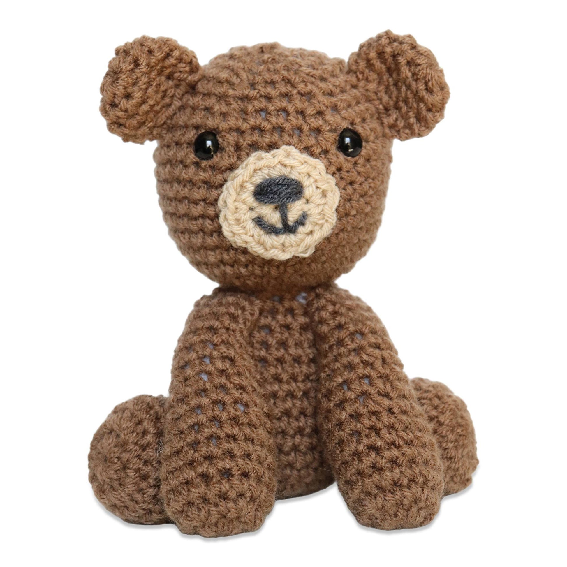 Free Red Heart Crochet Bear Amigurumi Pattern