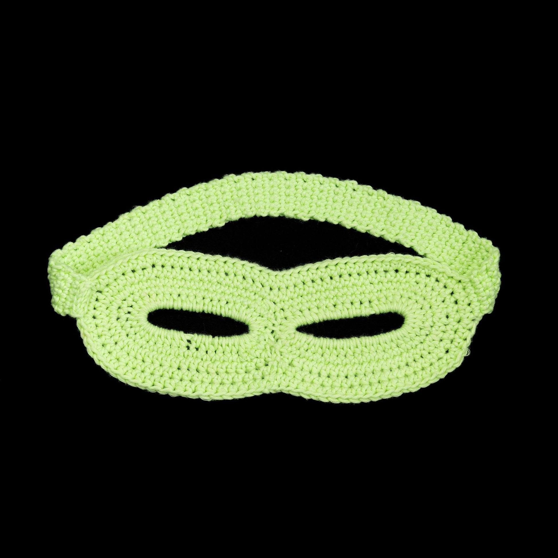 Free Red Heart Radiant Defender Crochet Super Hero Mask Pattern