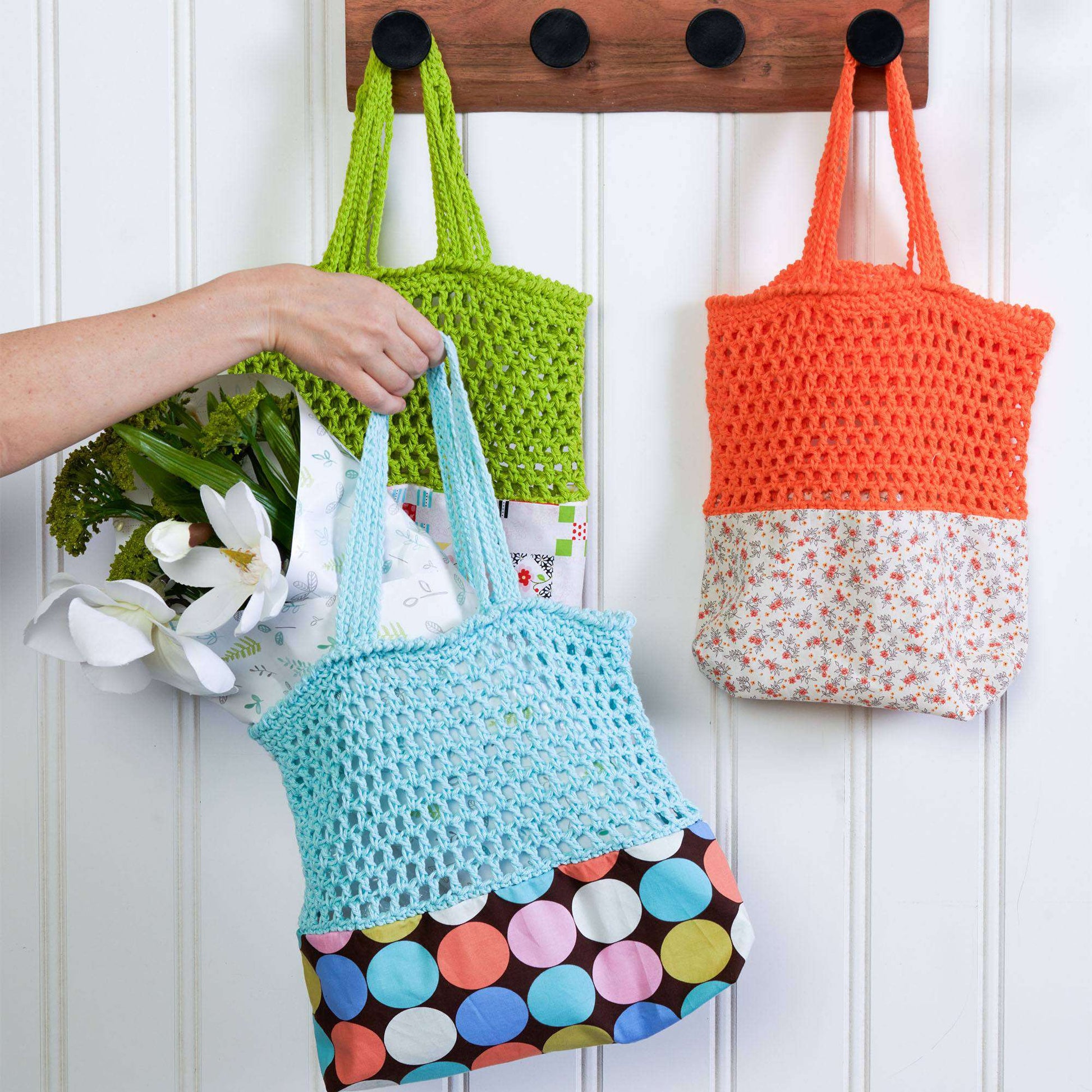 Crochet Shopping Bag - Sew Crafty Crochet