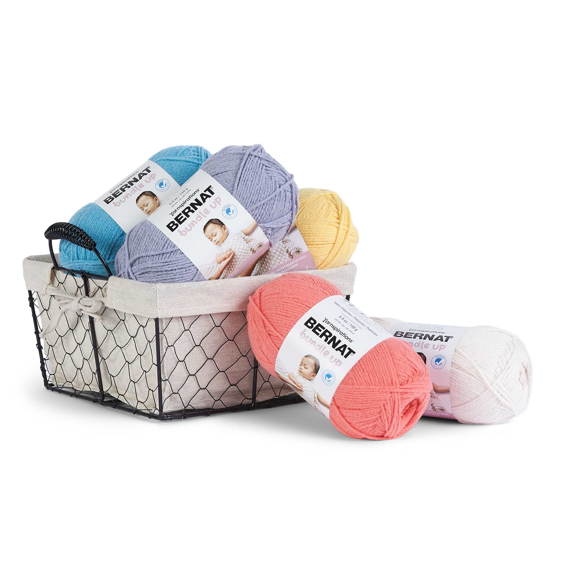 Bernat Bundle Up Nighttime Yarn - 3 Pack of 141g/5oz - Polyester - 4 Medium  (Worsted) - 267 Yards - Knitting, Crocheting & Crafts