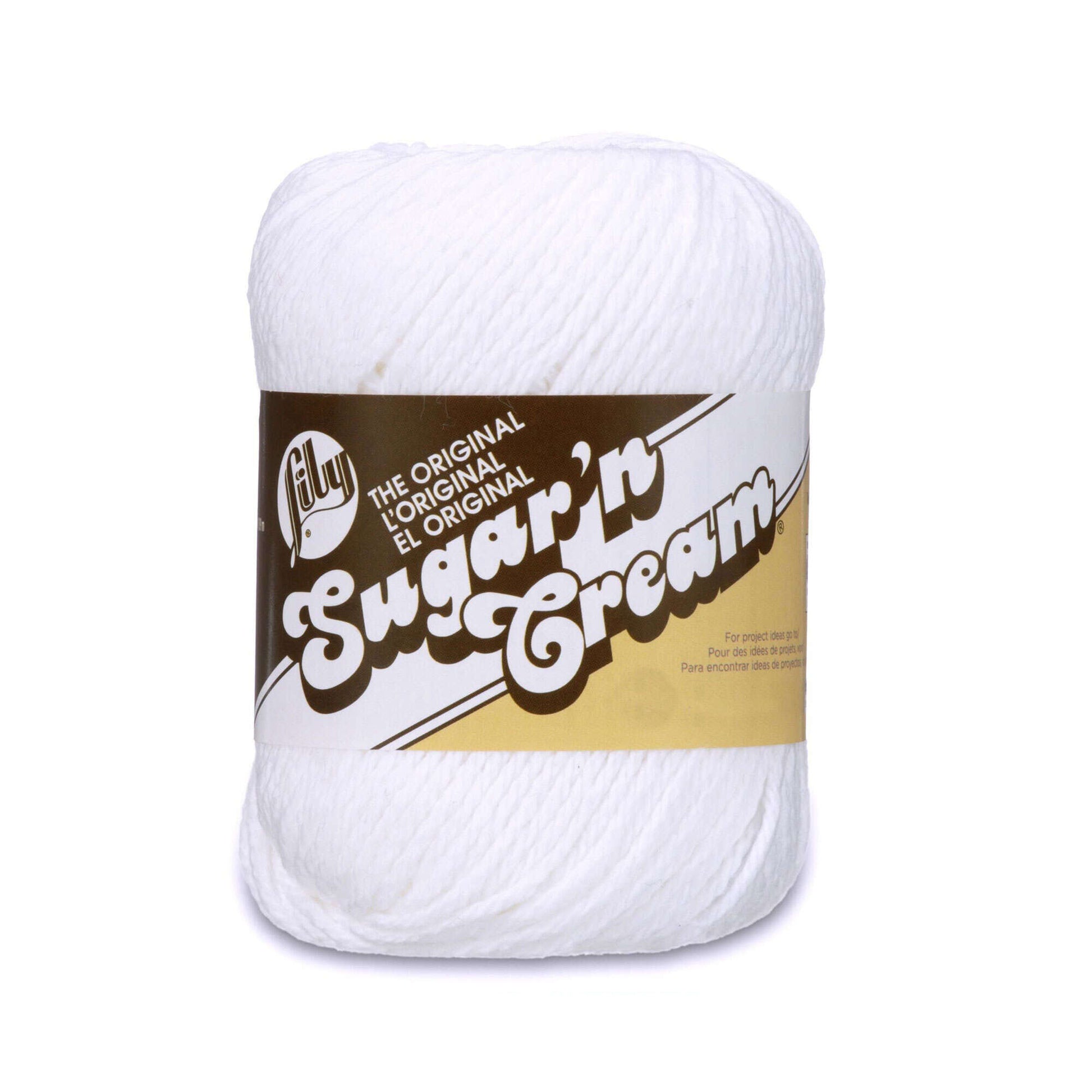 Lily Sugar 'n Cream Yarn Bundle Plus Bamboo Knitting Gauge 100